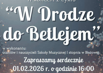 „W drodze do Betlejem” 01.02.2026 r. fot. Kamil Zagórski